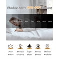thumbnail image 4 of Nautical Lighthouses Blackout Curtains for Bedroom, Thermal Insulated Drapes, Ocean Ship Anchors Seashells Birds Black Out Curtains 63 Inch Long Room Darkening Kitchen Curtains 42"x63" 2 Panels, 4 of 8