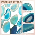 thumbnail image 3 of Rodajas de Ágata Uxcell - Azul 12 Pcs Geoda Irregular Natural de Ágata con Agujeros Piedras de Cristal Sanadoras, [para Hacer Joyas de Bricolaje Decoración del Hogar], 3 of 6