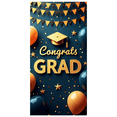 thumbnail image 3 of Graduation Congrats Grad Banner Backdrop Party Decoration Photo Booth Props Celebration Background Event Supplies Stars Ribbons School Ceremony Decor, 3 of 4
