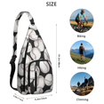 thumbnail image 2 of Training Essential Sling Backpack - Sports Print Shoulder Bag for Baseball, Football & Athletic Gear, 2 of 4