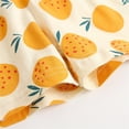 thumbnail image 6 of TOOYOU Toddler Boy Pajama Sets Baby Fruit Print Spring Summer Short Sleeve Japanese Japanese Style Cotton Boys Lounge Sets Size 6-12 Months ,Yellow, 6 of 9