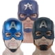 thumbnail image 2 of Guerra Civil 3 Capitán América máscaras casco PVC suave máscara de látex Cosplay Steven Rogers superhéroe máscara fiesta de Halloween Prop2Porcelana Deng Xun unisex, 2 of 2