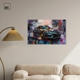 thumbnail image 3 of Porsche’s Vibrant Canvas Lux Car Paintings by Art Remedy, Gallery Wrapped, 36" x 24", 3 of 7
