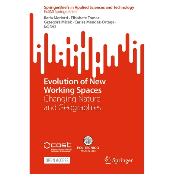 Evolution of New Working Spaces: Changing Nature and Geographies, (Paperback)