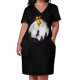 thumbnail image 2 of Vestido holgado con bolsillos para niño con globo BTC y cripto Bitcoin para cypherpunks, vestidos para mujer 2025, vestido holgado para mujer, 2 of 6