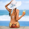 thumbnail image 5 of Retro Cat Detachable Sponge Adjustable Strap Bikini Set Two-Pack - Ideal for Beach & Pool Parties, 5 of 6