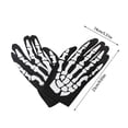 thumbnail image 3 of Decorations Accessories Gloves Full Finger Skeleton Pattern Gloves Gloves, 3 of 7