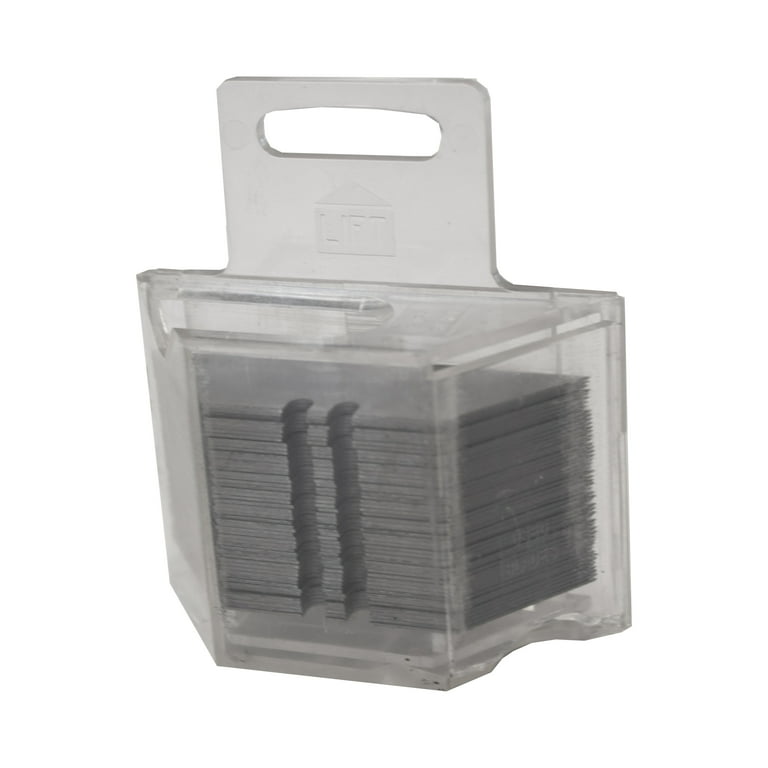Hyper Tough 50-Pack Utility Blades Dispenser Heavy-Duty Carbon