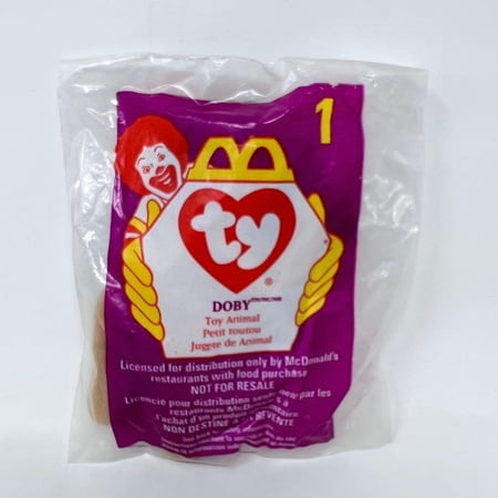 McDonald's Happy Meal Toy Ty Teenie Beanie Babies Boby Toy Animal