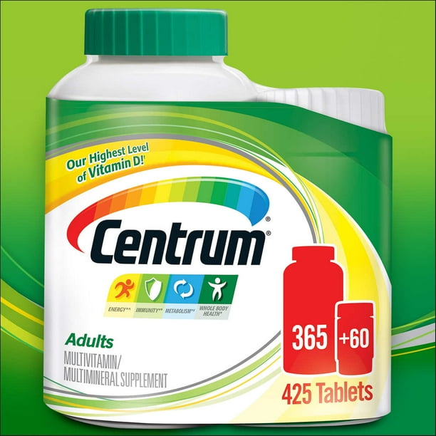 Centrum Adults Under 50, 425 Tablets