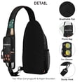 thumbnail image 3 of Sling Backpack Small BackpackTravel Sling Bag for Men Women Travelers Mushroom, 3 of 6