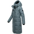 thumbnail image 2 of Marikoo Women's Long Winter Coat with Hood - Knee-Length - Water-Repellent - Chumanii XVI, 2 of 10