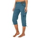 thumbnail image 3 of Pantalones capri cargo de verano Umfun para mujer, pantalones casuales elásticos de cintura alta, pantalones holgados de playa, pantalones cortos con cordón para vacaciones, 3 of 5