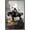 Barnwood Framed Version, variant on Frank Frazetta - Death Dealer 1 Wall Poster, 14.725" x 22.375"