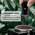 thumbnail image 4 of 1 bit kaffepulvernål, pulverspridare i rostfritt stål, magnetisk tallpulvernål, espressotillbehör, kafferörare, 4 of 5
