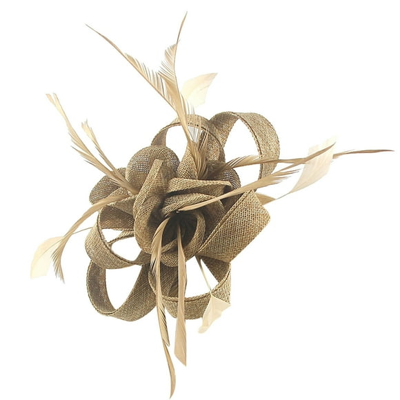 Birdeem Fascinator Retro Hat for Women Tea Party Wedding Headband Fascinator Hat with Clip