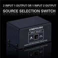thumbnail image 2 of 2X 2 in 1 Out or 1 in 2 Out O Source Signal , Switcher, Speaker, O Source, Switcher, Lossess, Interface, 2 of 6