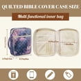 thumbnail image 7 of ZUXONGSY Eagle Cherry Blossom Print Bible Cover for Women Portable Bible Protective Carrier Portable Journal Case with Pen Holder ChuZU Bag for Daily Commuter, 7 of 7