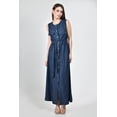 thumbnail image 5 of Vestido midi con bolsillos Roman Fashion /Juvenil, 01652 (Azul dark) azul oscuro M, 5 of 5