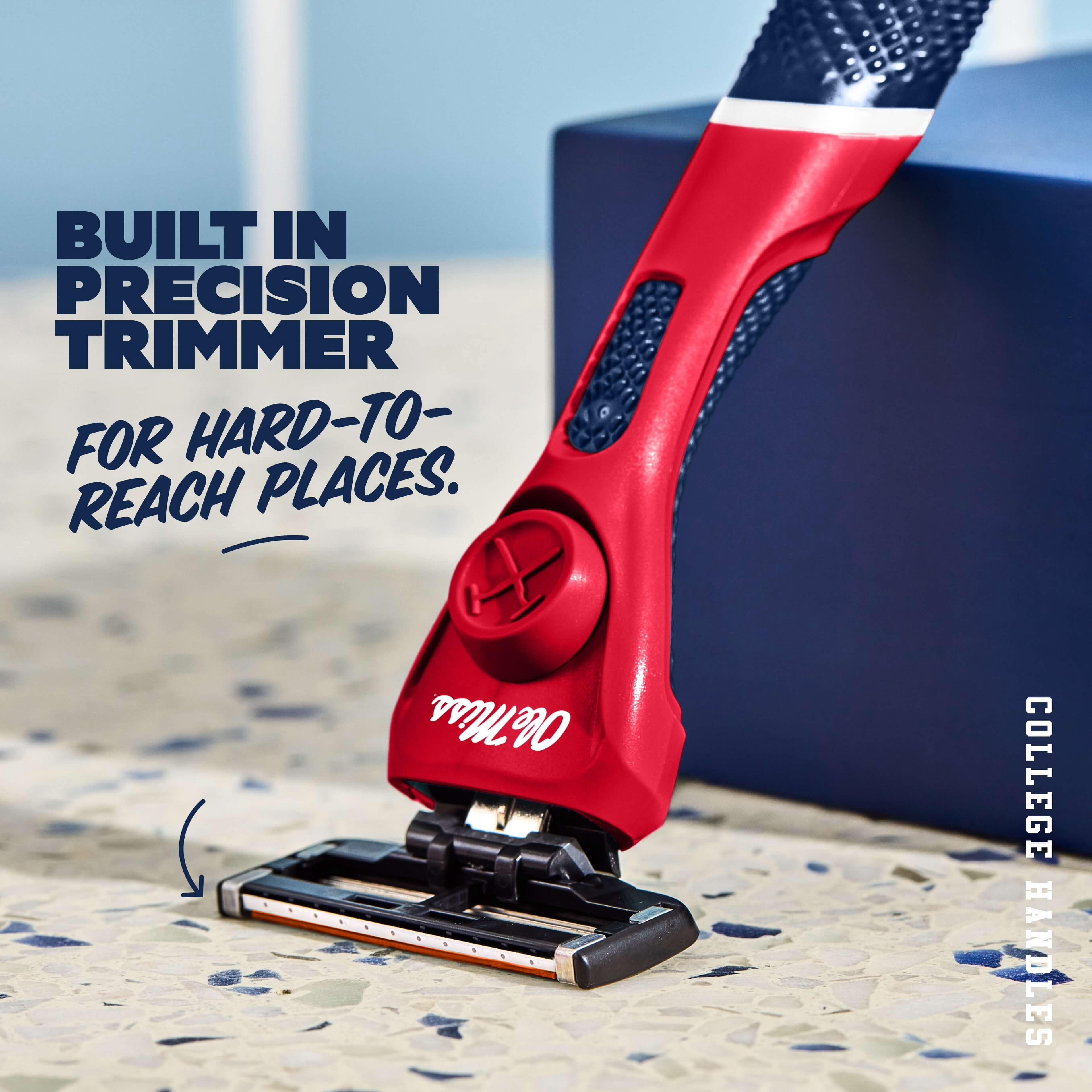 Dollar Shave Club Ole Miss 6-Blade Razor Starter Set