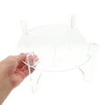 thumbnail image 5 of HOMEMAXS Acrylic Beverage Dispenser Stand For Serving Juice Tea And Cocktails Transparent Drink Holder For Party Bars Cafes Displaying Desserts And Snacks, 5 of 8