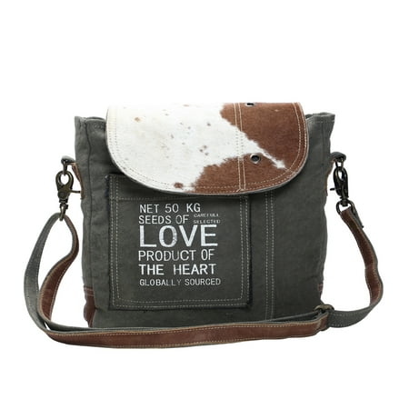 Canvas crossbody bag