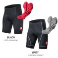 thumbnail image 4 of Pantalones cortos acolchados transpirables para hombre Pantalones cortos de ciclismo de secado rápido Pantalones cortos de ciclismo, 4 of 8