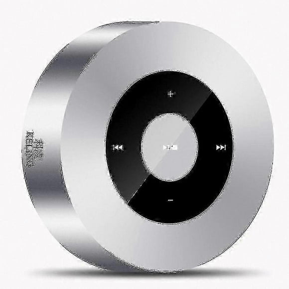 Portable Bluetooth Speaker with Microphone and Smart Touch Controls