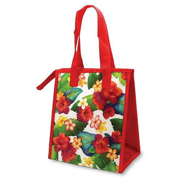 Hawaiian Insulated Lunch Bag Island Blossoms