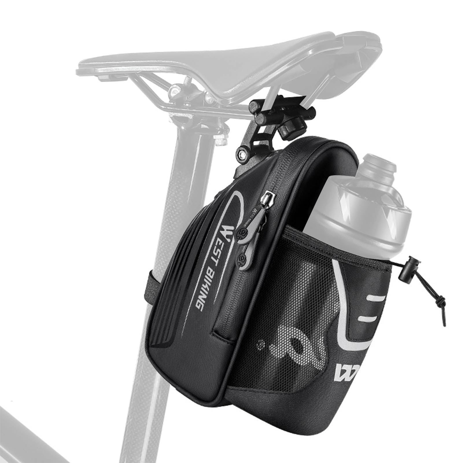 US Bicycle Bike Saddle Bag MTB Waterproof Cycling Under Seat Pouch Storage Bag