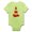 Kiwi, variant on CafePress - Traffic Cone Infant Bodysuit - Baby Light Bodysuit, Size Newborn - 24 Months