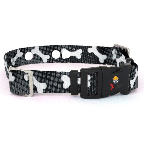 Extreme Dog Fence Replacement Containment And Training Collar Strap For Most Dog Fence Brands Black Bones Medium 13 18 X 3 4 Walmart Com Extreme Dog Fence Replacement Containment And Training Collar Strap For Most Dog Fence Brands Black Bones Medium 13 18 X 3 4 Walmart Com