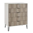 thumbnail image 6 of DUMBO 5-Drawer Tall Dresser from Engineered Wood in Multi-Color, 6 of 7