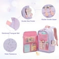 thumbnail image 3 of Mochila FIXITOK Kawaii Bunny Kids Púrpura +3Y, 3 of 6