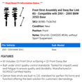 thumbnail image 2 of Front Strut Assembly and Sway Bar Link Kit - Compatible with 2001 - 2005 BMW 325Ci Base 2002 2003 2004, 2 of 2