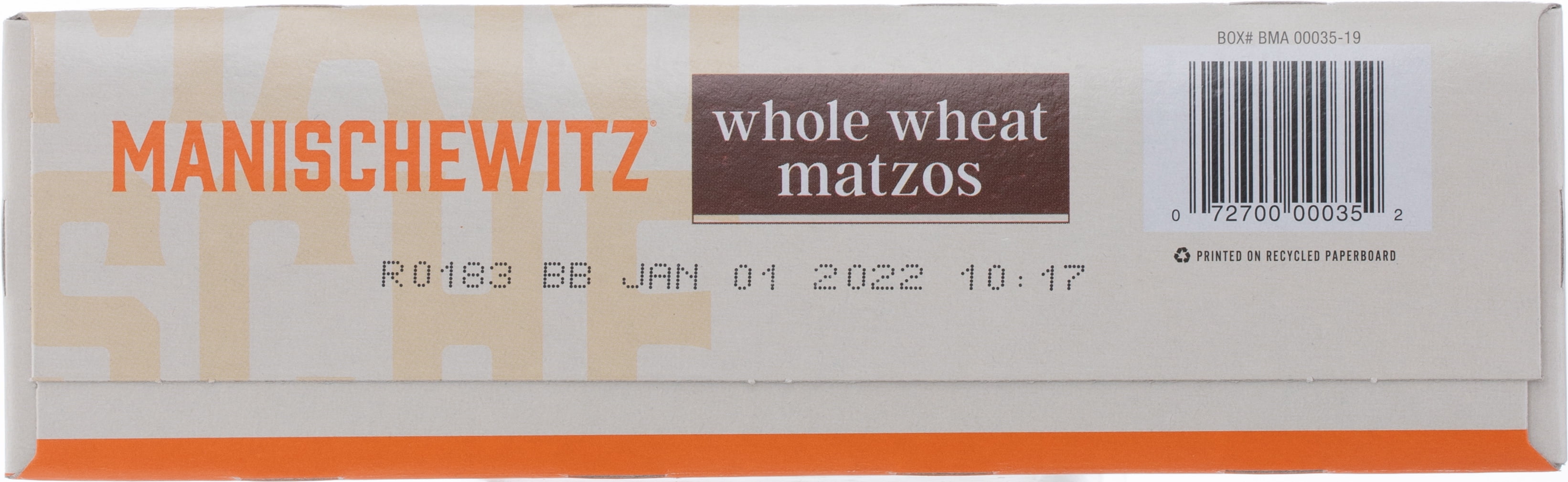 (3 pack) Manischewitz Whole Wheat Matzo, 10 Oz.