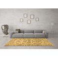 thumbnail image 3 of Ahgly Company Indoor Square Oriental Brown Traditional Area Rugs, 7' Square, 3 of 4
