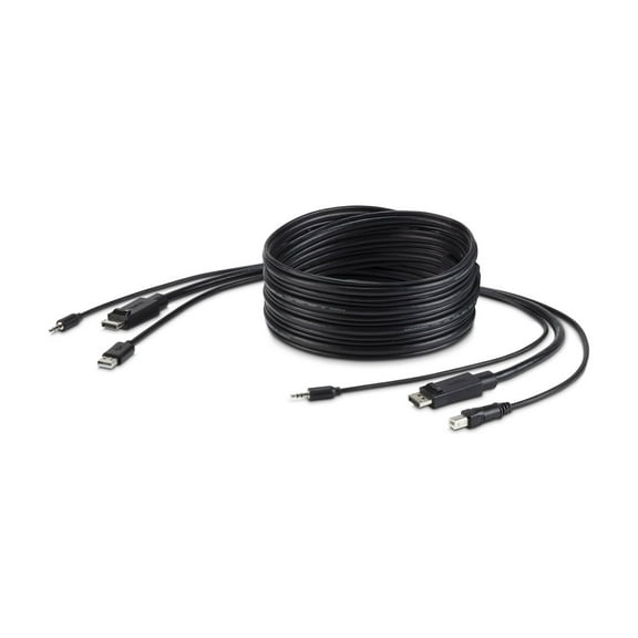 Belkin 10ft Secure DisplayPort   USB A/B  Audio KVM Combo Cable F1D9019B10T