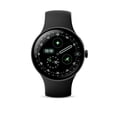 thumbnail image 1 of Google Pixel Watch 4 (WiFi), 45mm Matte Black Aluminum Case with Obsidian Active Band, 1 of 5