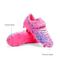 thumbnail image 4 of Tacos de Fútbol DREAM PAIRS Talla 4 para Niños Rosas y Azules con Medias, 4 of 5