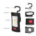 thumbnail image 3 of Luz de trabajo Led Cob, lámpara colgante con gancho plegable magnético, linterna de emergencia, 3 of 5
