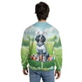 thumbnail image 5 of Happy Easter Hello Spring English Setter Playing Football All Over Print 3D Sweatshirt Unisex Merch Dog Lover - 13003, 5 of 6