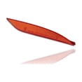 thumbnail image 3 of Bumper Reflector - Compatible/Replacement for '11-13 Hyundai Sonata - Rear - Pair, Left Driver + Right Passenger Set - 924063S000, 924053S000, 3 of 4