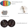 thumbnail image 3 of Brazalete con dijes para mujer, pulsera envolvente de Chakra, pulseras de cuero con cuentas, brazalete con cuentas de boda, regalos de navidad, 3 of 3