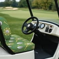 thumbnail image 4 of Psesaysky 2PCS Golf Cart Seat Covers, Golf Tee Print Breathable Front and Rear Seat Cushion Cover Fits for Ezgo Club Car Golfcart Original Regular Seats, No Stapler, 4 of 8