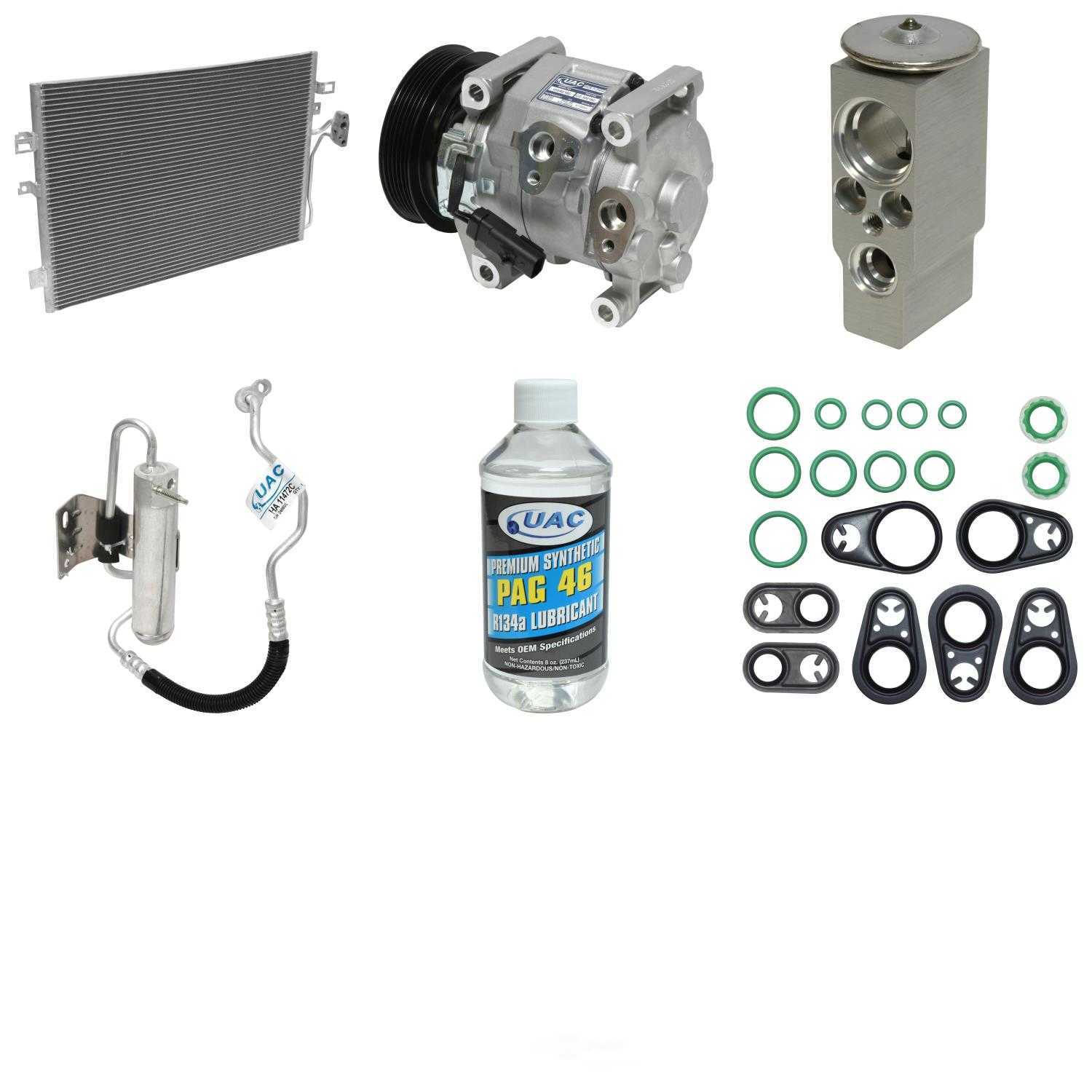 UAC KT 6208A Compressor-condenser Replacement Kit
