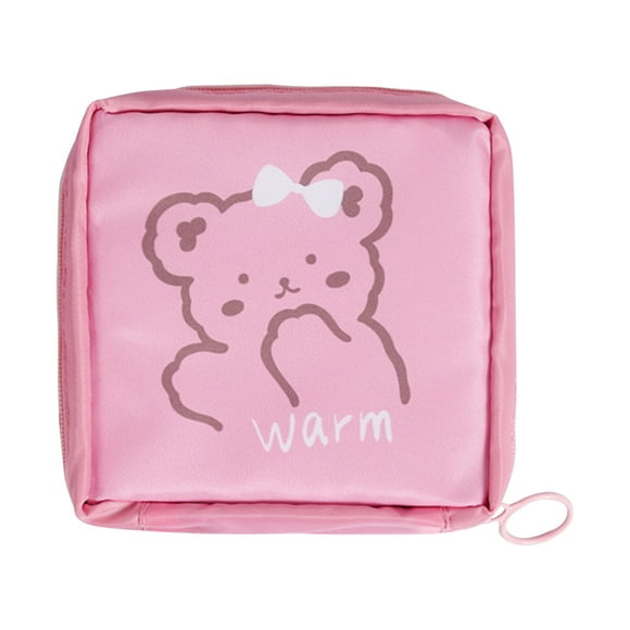 Cute Sanitary Napkin Storage Bag Travel Portable Coin Purse Student Carry Aunt Tampon Storage Bag