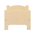 thumbnail image 6 of Kaplan Early Learning Company Wooden Doll Bed with Bedding, 6 of 7
