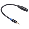 thumbnail image 2 of Auriculares Jack XLR Micrófono Cable de estudio Convertidor de interconexión Cable de interconexión Adaptador de alambre Balanceado Amplificador de dispositivos de grabación 3.5mm tholdsy EL005806-00B, 2 of 7