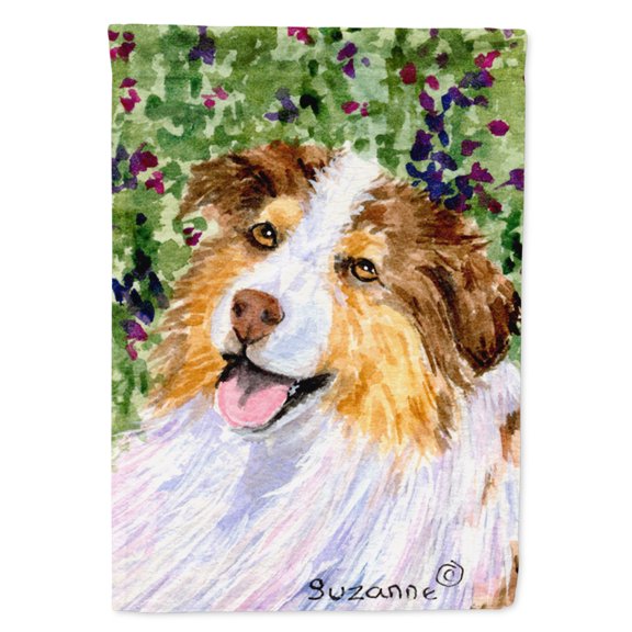 Caroline's Treasures SS8819-FLAG-PARENT Australian Shepherd Flag, , multicolor